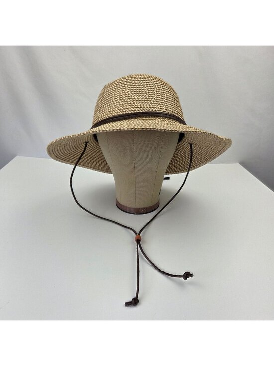 Solar Escape Wide Brim Sun Hat With Adjustable Chin Cord & Headband Lightweight main image 9